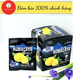 1GÓI KẸO BẠC HÀ THE MÁT VỊ CHANH MUỐI HIMALAYA SALT EXTRA COOL (6 VIÊN) - Minpharmacy