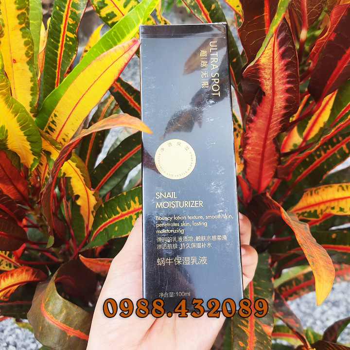 Sữa dưỡng ẩm trắng da tinh chất ốc sên Snail Moisturizer Ultraspot Hong Kong