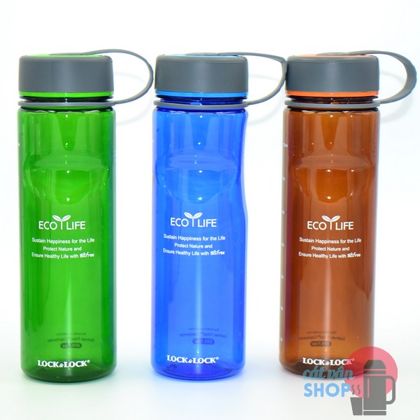 Bình nước nhựa tritan lock&lock eco life dung tích 650ml abf603.