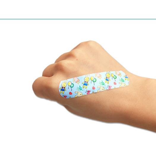 Băng cá nhân hình thú - hộp 100 miếng băng keo cá nhân hình thú siêu cute