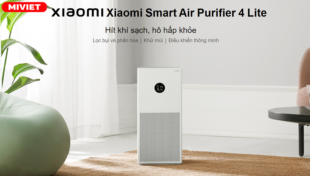 Máy lọc không khí thông minh Xiaomi Air Purifier 4 Lite