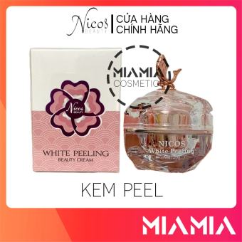 Kem Face Peel Da Tái Tạo Nicos Beauty Chính Hãng - White Peeling Beauty Cream
