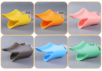 Rọ mõm chó/bịt miệng chó hình mỏ vịt nhiều màu rất dễ thương chất liệu cao cấp không mùi