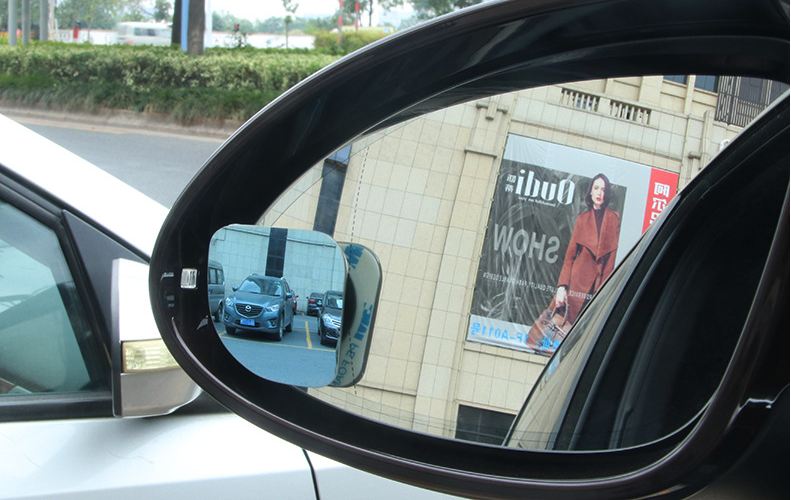 Bộ 02 gương cầu lồi hình chữ nhật dán kính M6 cao cấp
