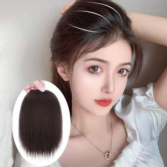 GUAIP Short Seamless Clip Lining of Hair Top Hair Extension Hairpiece Invisable Hair Pads Fake Fringe Hair Side Bangs