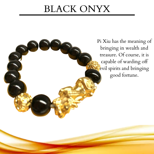 Feng Shui Porsperity 10mm Hand Carved Mantra Bead Bracelet with Double  Color Changed Pi XiuPi Yao Attract Wealth and Good Luck Buy Online at  Best Price in UAE  Amazonae