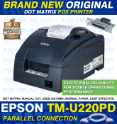 POS ONLINE SHOP -  EPSON TM-U220D  Dot Matrix POS Printer