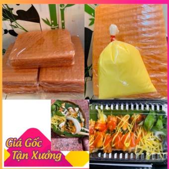 1kg bánh tráng đỏ cam cuốn bơ cực ngon ( không kèm bơ)