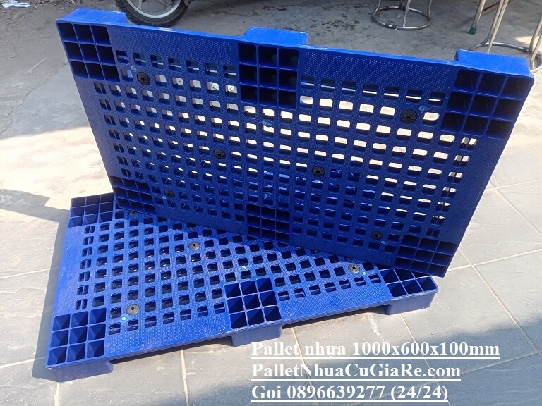 Cần bán nhanh lô pallet nhựa cũ 1000x600x100mm