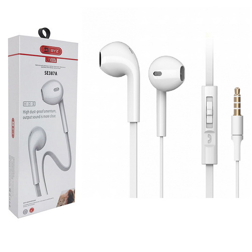 Tai nghe nhét tai byz se 387-se 519a- s389 bass siêu mạnh -âm thanh hay -tương thích các dòng điện thoại