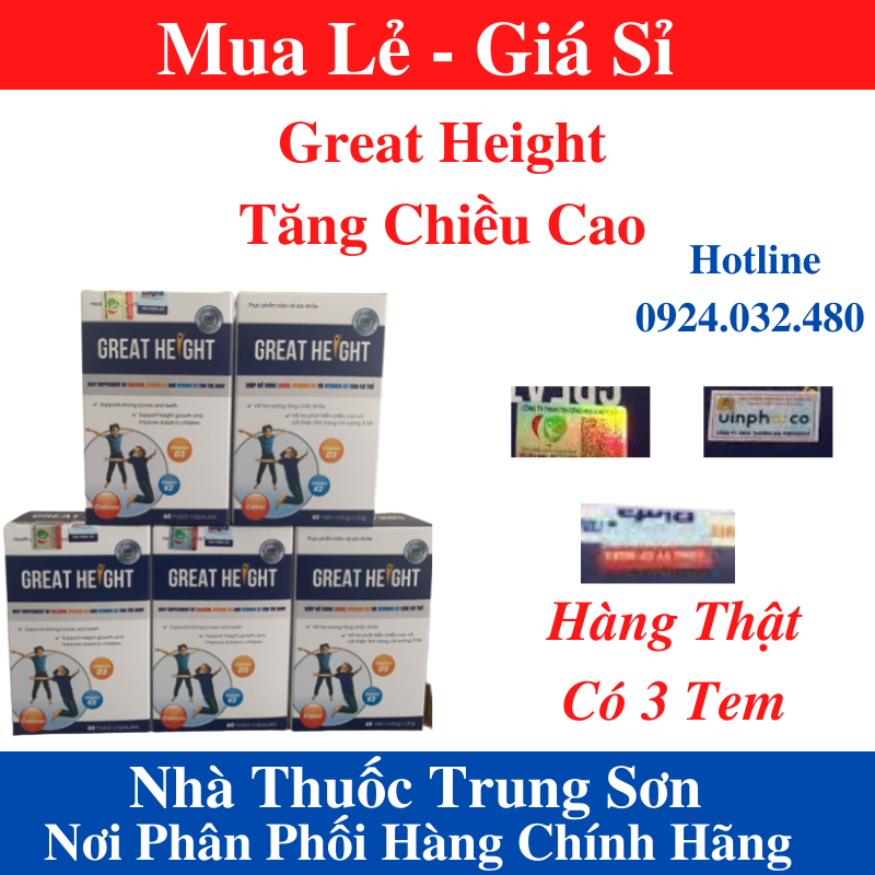 Tăng Chiều Cao Great Height - TS01