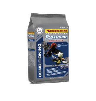 Cám đạm cao Platinum Thunderbird dành cho gà đá, gà chiến loại 1kg.