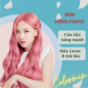 Thuốc Nhuộm Tóc màu Hồng Pastel Cần tẩy tóc | Colormin