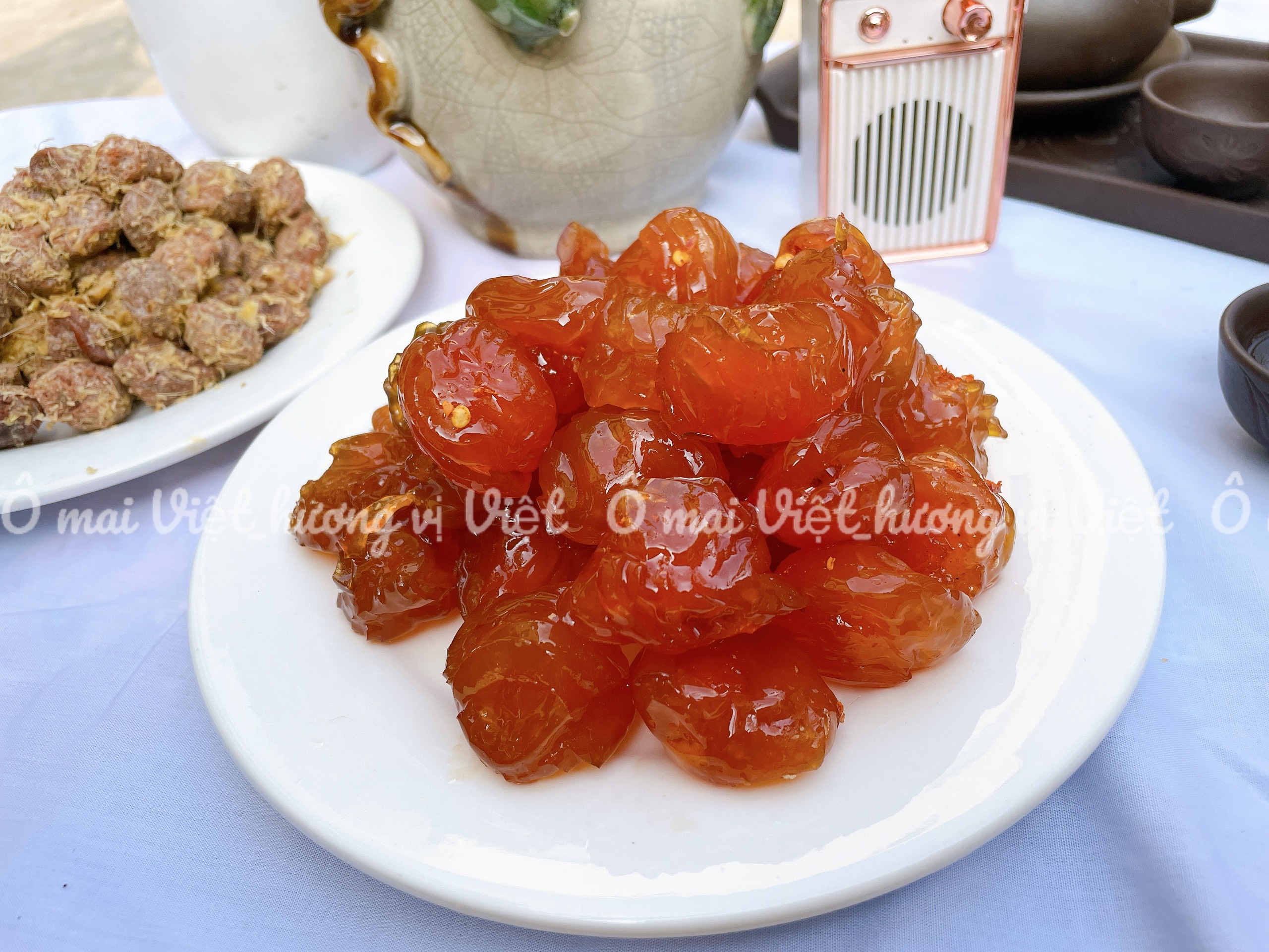 Ô mai mận hậu dẻo cay - Sấu giòn cay