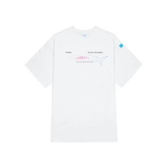 Áo thun LEVENTS Shark Tee/ White