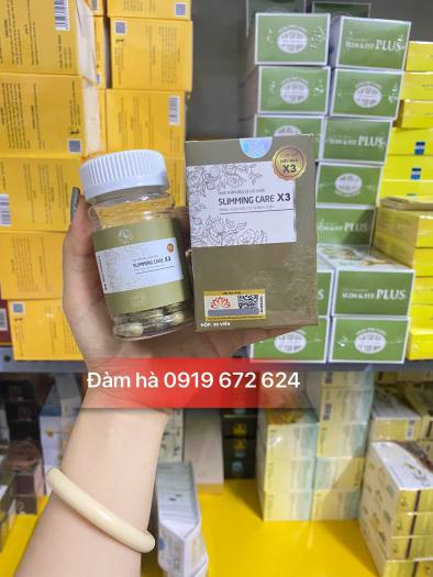 Viên thảo mộc giảm cân slimming care x3 chính hãng