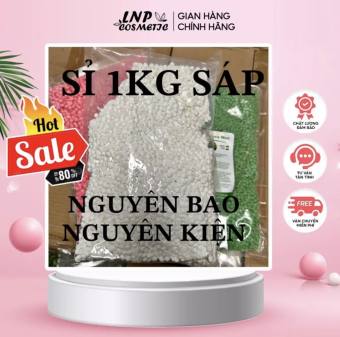 1kg sáp wax lông nóng giá sỉ nhập khẩu hard wax bean giúp làm sạch lông tay chân, râu,nách,bikini