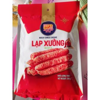 Lạp xưởng Tân Huê Viên - Mai Quế Lộ loại nạc 4 sao (500gr) - Đặc sản Miền Tây Sóc Trăng