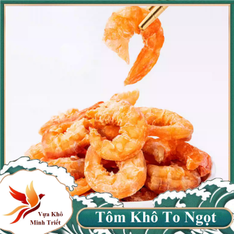 TÔM KHÔ NGON NGỌT- Tôm nõn khô nấu canh làm từ tôm thẻ- VỰA KHÔ MINH TRIẾT
