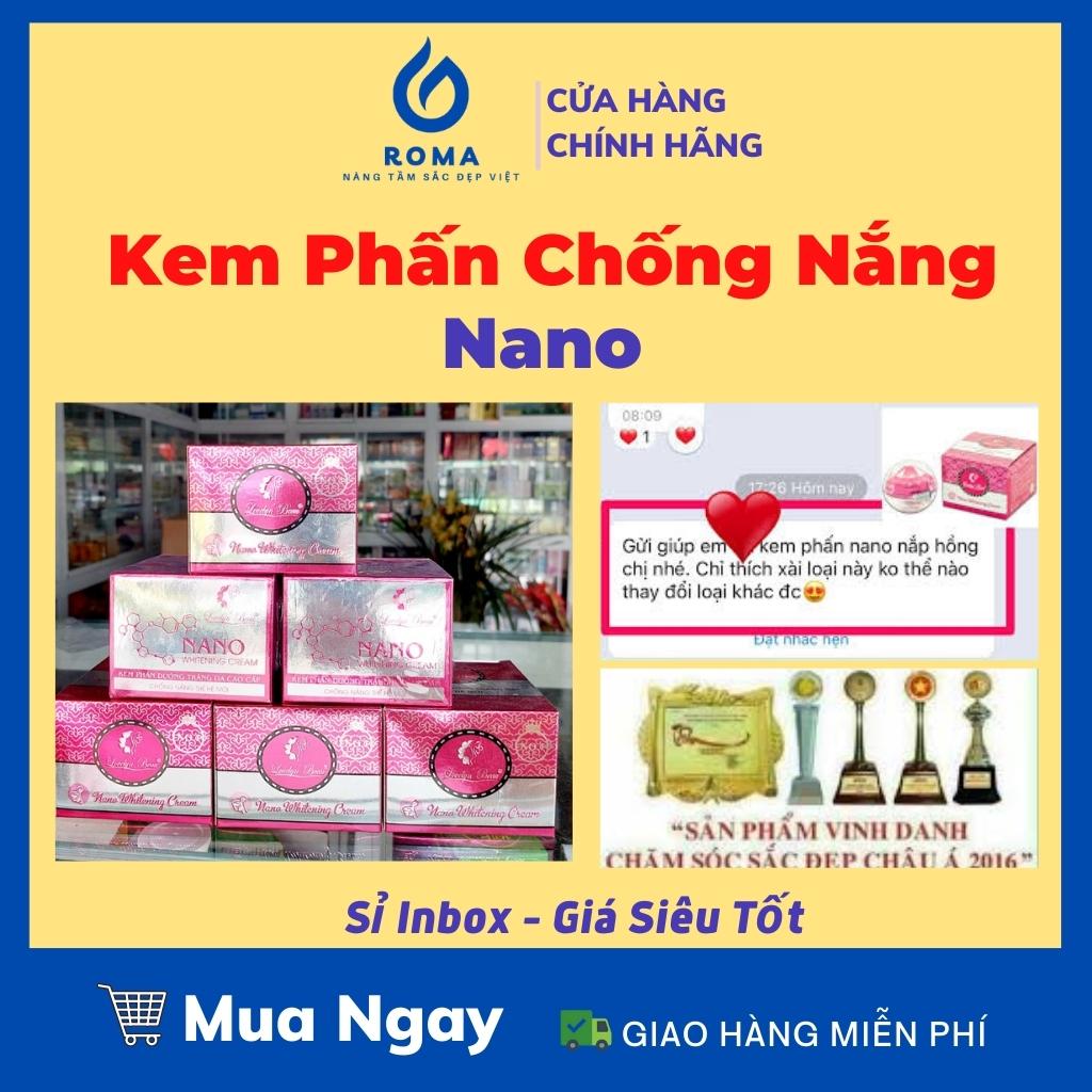 Kem dưỡng trắng da mặt nano - lovelyn beau kem phấn dưỡng trắng , cấp ẩm, mờ nám roma