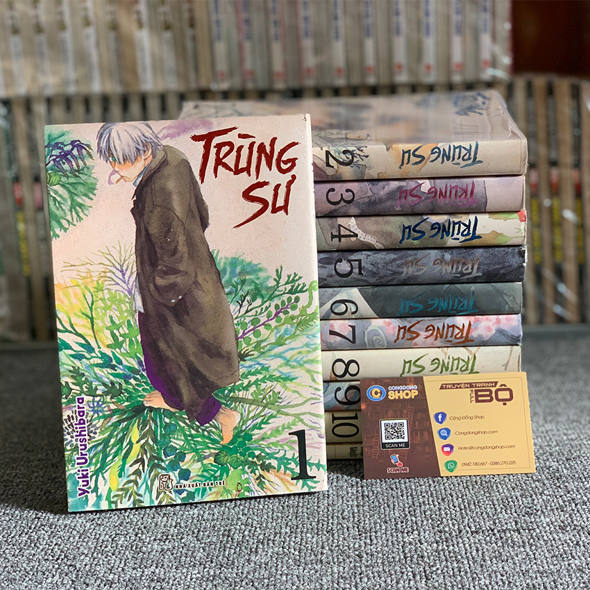 Truyện Trùng Sư trọn bộ 10 tập - Sách truyện Full bộ