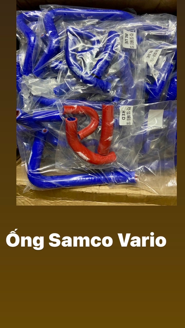 Bộ ống nước samco gắn vario/click 2017 - 2021