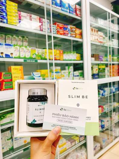 Trà Giảm Cân SlimBe - Be Alive Cường Anh Mẫu Mới ( Hộp 30 Viên) - Kèm thẻ Bảo Hành