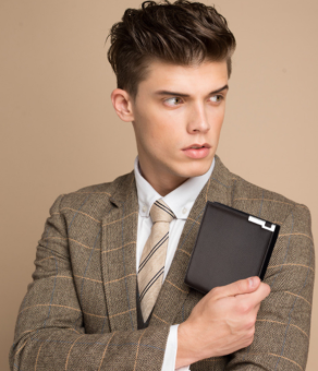 Bóp Ví Nam Ngang Da Kiểu Dáng Hàn Quốc Phong Cách Lịch Lãm