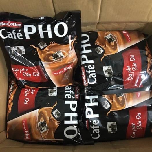 Bịch Cà phê sữa đá MacCoffee Café Phố 30 gói x 24g