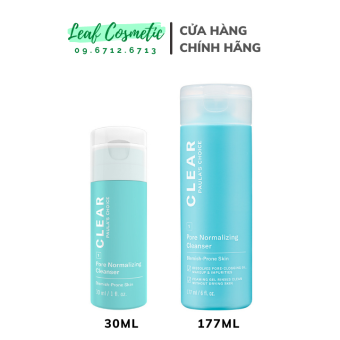 Sữa rửa mặt dạng gel ngăn ngừa mụn và se khít lỗ chân lông Paula’s Choice Clear Pore Normalizing Cleanser