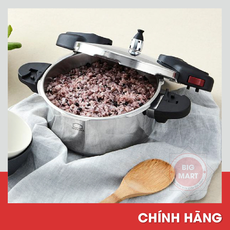 Nồi áp suất bằng inox lock&lock 4l lyd2182