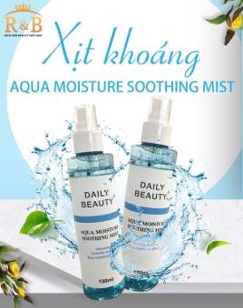 Xịt khoáng Aqua Moisture Soothing Mist