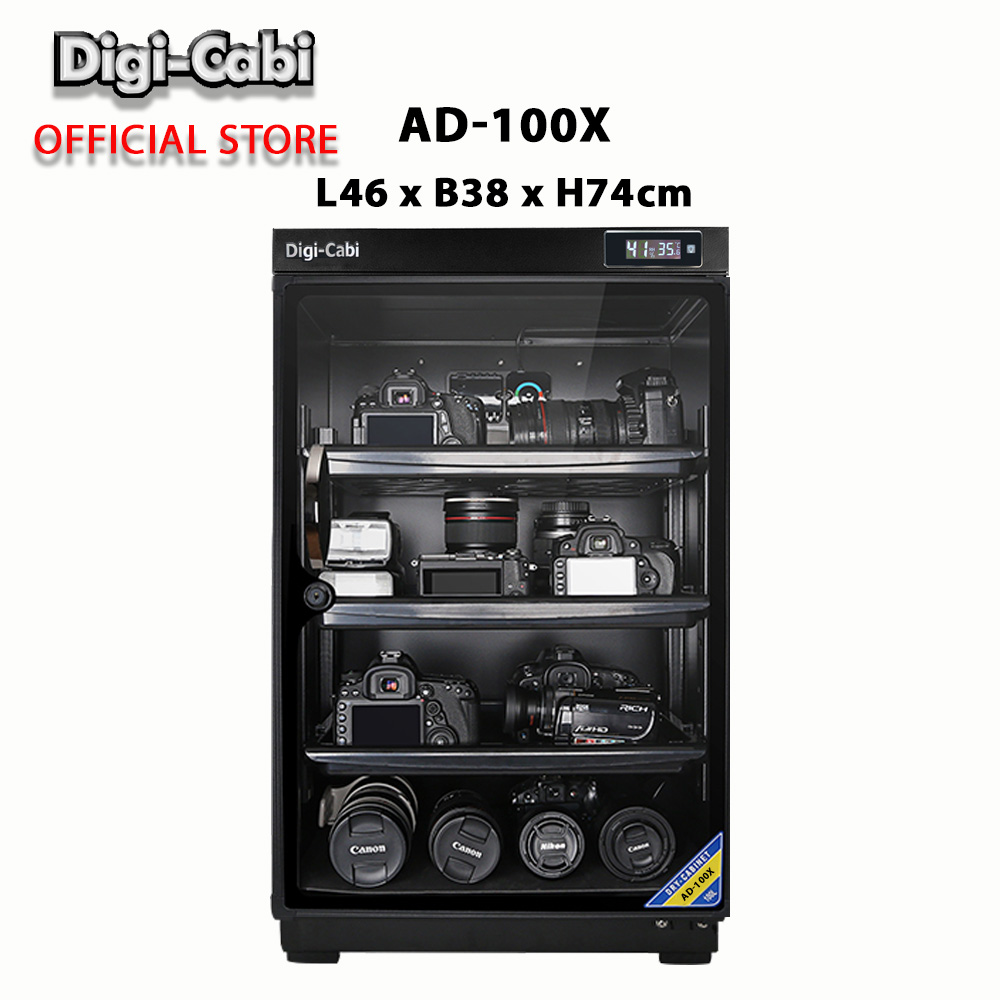 Digi-Cabi DHC-100X 100L Electronic Dry Cabinet 5 Years Warranty