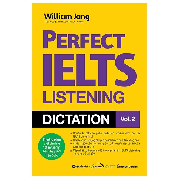 Sách - Perfect IELTS Listening Dictation Vol.2