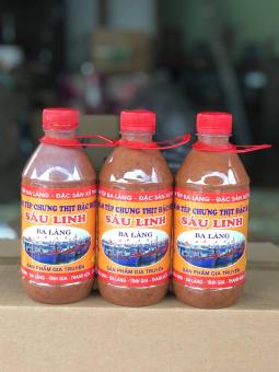 Mắm tép chưng thịt Ba Làng