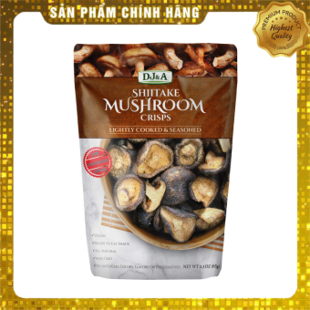 Nấm hương sấy giòn DJ&A tốt cho sức khoẻ 30g - Tốt cho giảm cân KETO khoa học