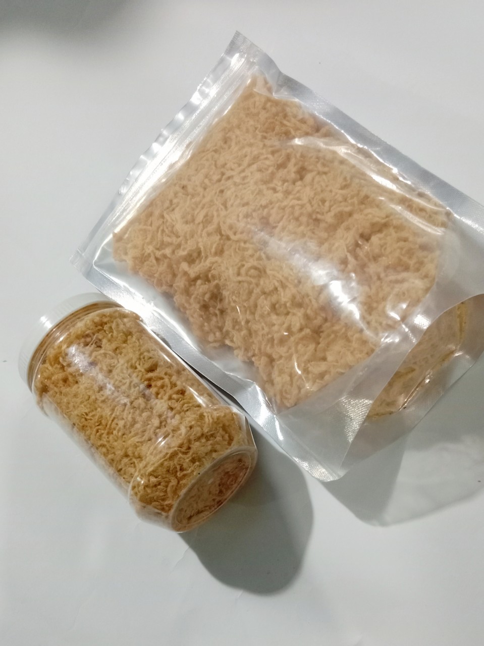 Chà bông heo xé sợi loại 1-1kg