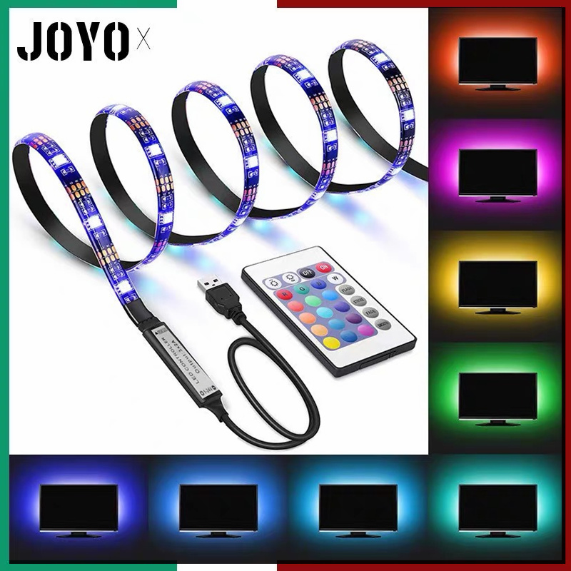 LED Strip RGB 5050 Dengan 5V USB Controller & Remot Control