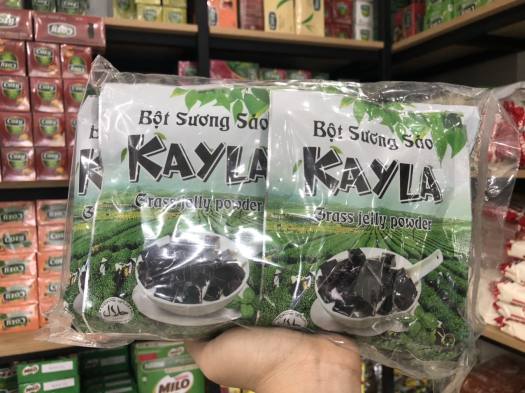 Bột Sương Sáo Đen Kayla gói 50g - Bột làm thạch sương sáo