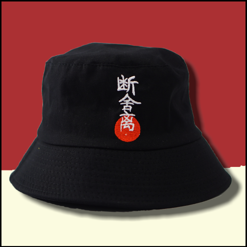 Mũ Bucket ❤️Freeship❤️ Nón tai bèo chữ Tàu - Nón Vải thêu Trung Quốc Unisex nam và nữ