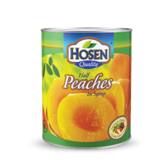 Đào Ngâm Đóng Hộp Dùng Cho Pha Chế Hosen Half Peaches In Syrup, Hộp 825g