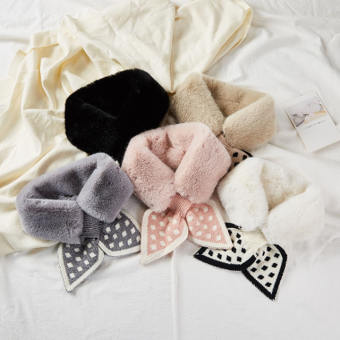 Khăn quàng cổ len lông xinh xắn cao cấp cho bạn gái, khăn lông cừu