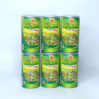 Cháo ăn liền đậu xanh Minh Trung set 6 lon
