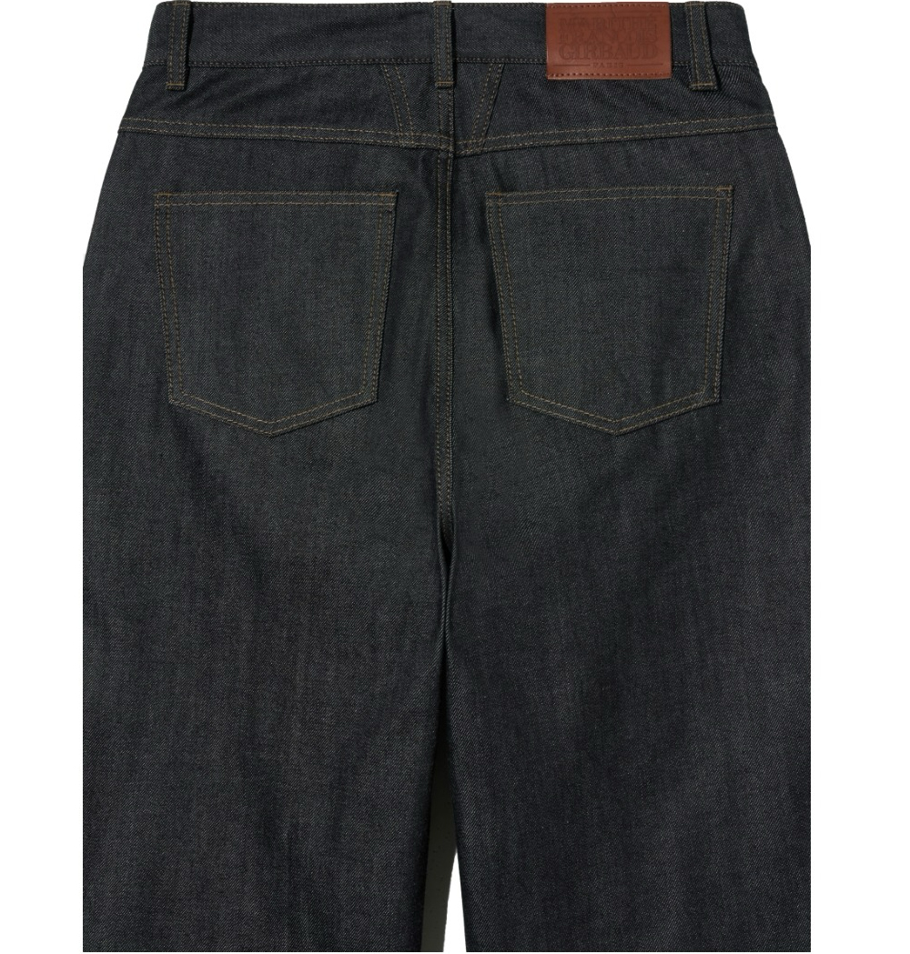 Pantaloni in denim grezzo MARITHE FRANCOIS GIRBAUD M - Blu scuro (2025 NUOVI)