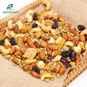 500GRAM GRANOLA 100% HẠT - NGŨ CỐC SIÊU HẠT NƯỚNG MẬT ONG