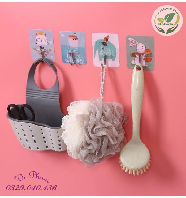 Móc dán tường đa năng 3d siêu chịu lực... nhiều tiện ích.