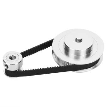 SFHCD 6mm Belt Aluminum Drive Pulley Belt Kit Combined Belt Belt Pulley Synchronous Belt Timing Pulley Synchronous Wheel Timing Belt Pulley