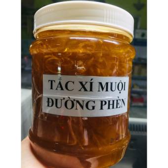 1kg tắc xí muội đường phèn quê làm không bỏ chất bảo quản