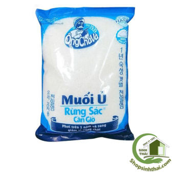 Muối Ủ 1kg - Đặc sản Rừng Sác Cần Giờ (Muối mịn)