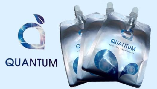 Nước khoáng tốt cho sức khỏe QUANTUM, chứa ion kiềm giàu hydrogen giúp giảm cân an toàn, mang lại công dụng thần kì cho sức khỏe. (333ml/túi)